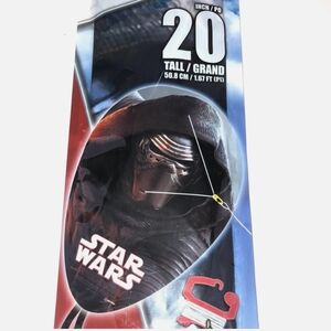 STAR WARS KITE 20" Kite Ready To Fly NEW In Package FACEKITE Disney Kylo Ren